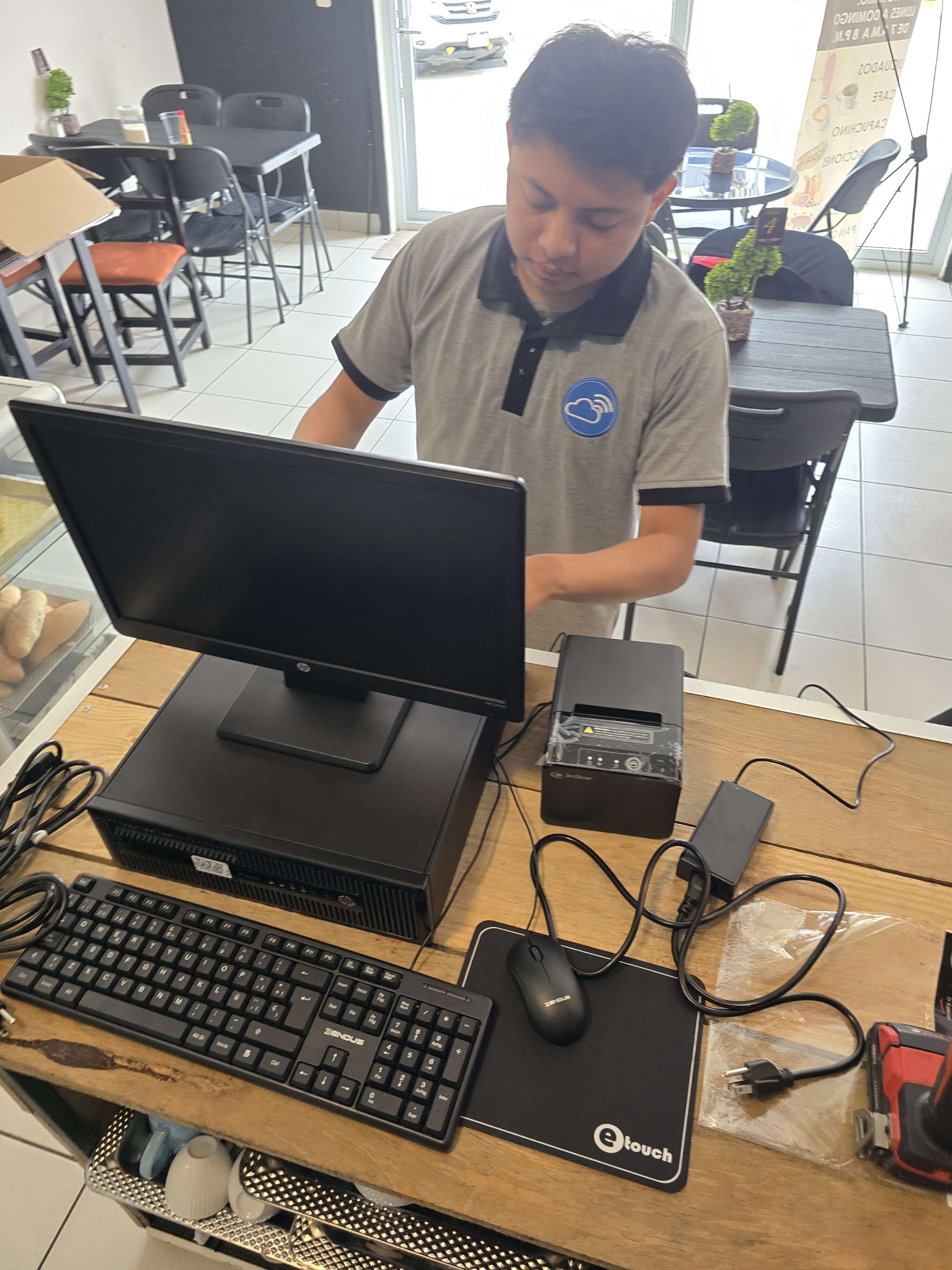 Software POS Guatemala - pantalla de cobro y cierre de caja